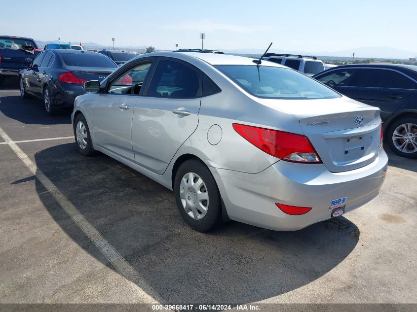 2015 Hyundai Accent Gls VIN: KMHCT4AE4FU902718 Lot: 39668417