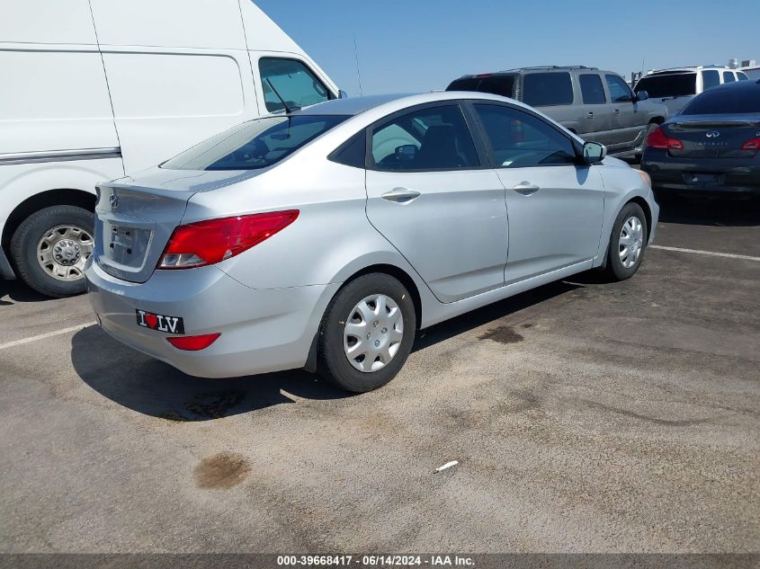 2015 Hyundai Accent Gls VIN: KMHCT4AE4FU902718 Lot: 39668417