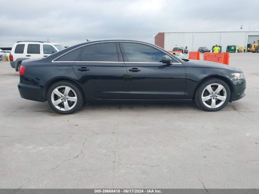 2012 Audi A6 2.0T Premium VIN: WAUDFAFC5CN116645 Lot: 39668418