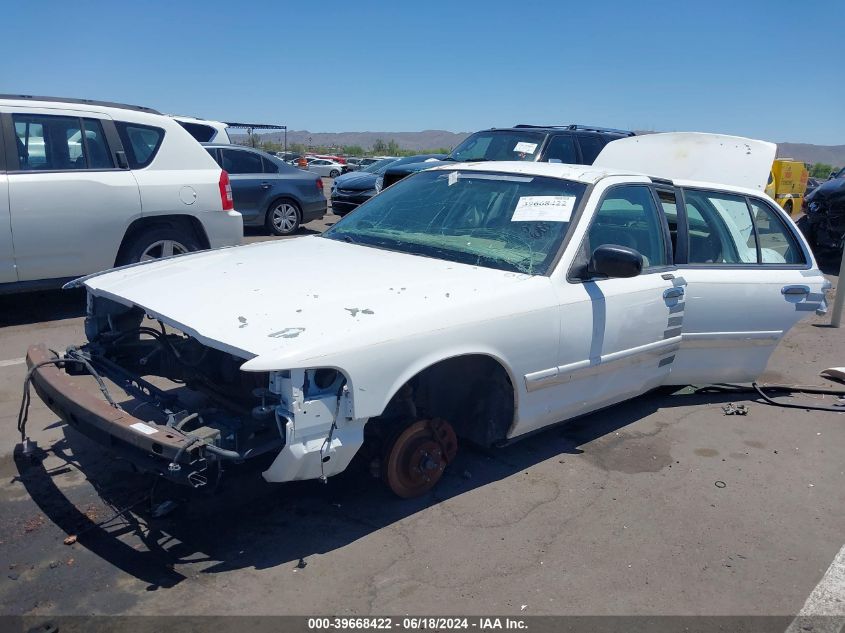 2001 Ford Crown Victoria Lx VIN: 2FAFP74W21X145823 Lot: 39668422