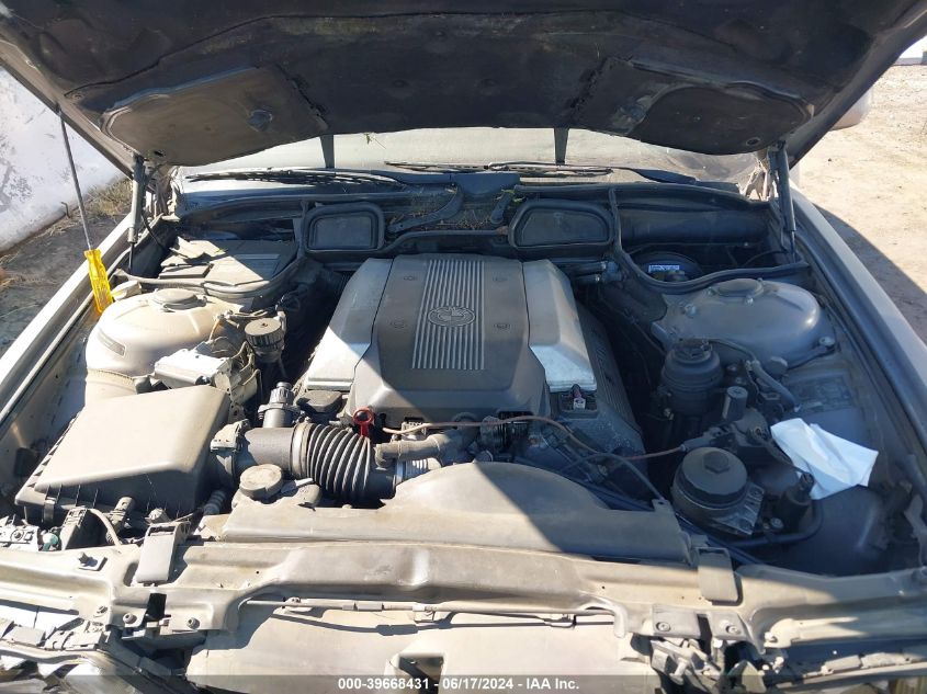 1997 BMW 740Il VIN: WBAGJ8322VDM03675 Lot: 39668431