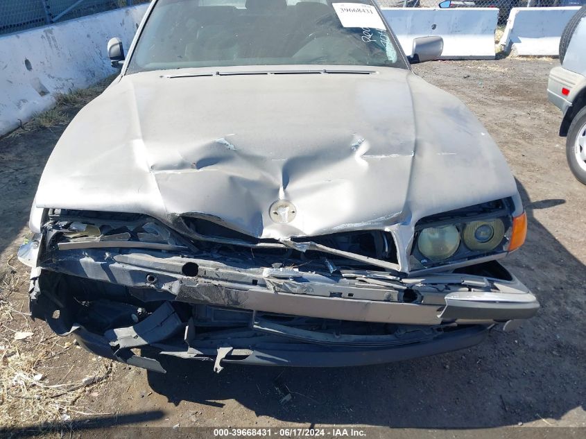 1997 BMW 740Il VIN: WBAGJ8322VDM03675 Lot: 39668431