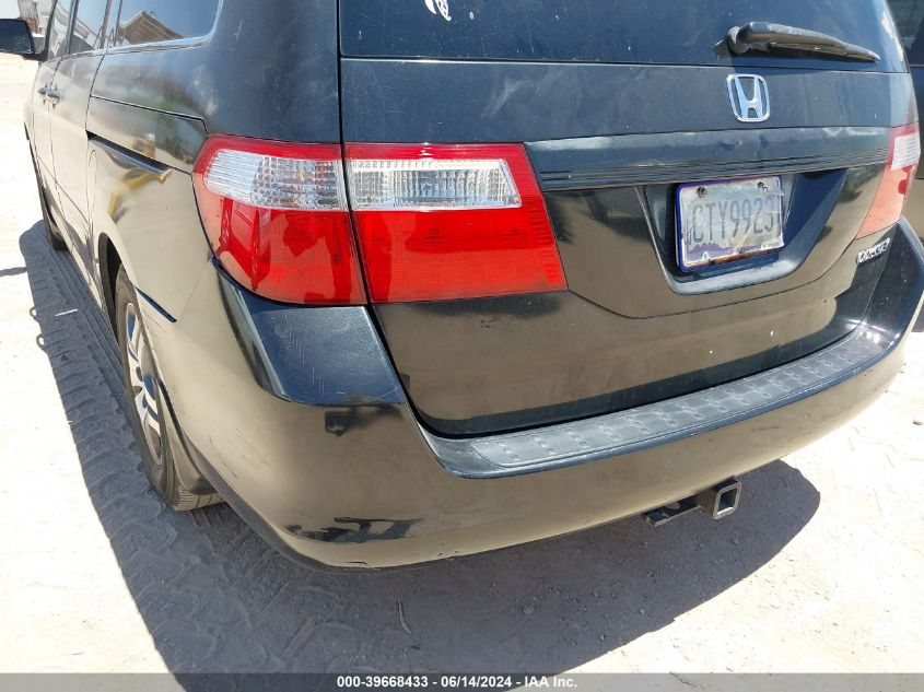 2005 Honda Odyssey Ex-L VIN: 5FNRL38705B085223 Lot: 39668433