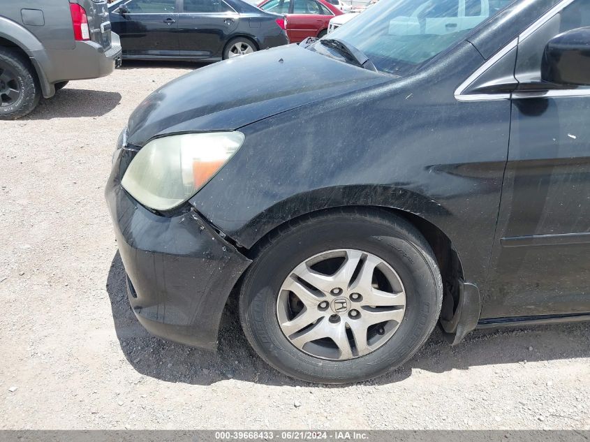 2005 Honda Odyssey Ex-L VIN: 5FNRL38705B085223 Lot: 39668433