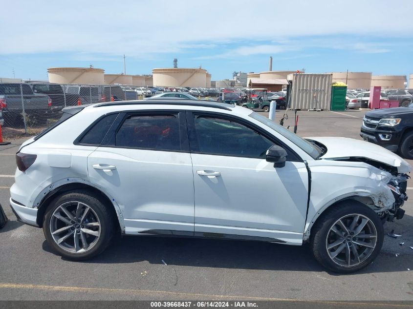 2021 Audi Q3 Premium Plus 45 Tfsi S Line Quattro Tiptronic VIN: WA1EECF3XM1152386 Lot: 39668437