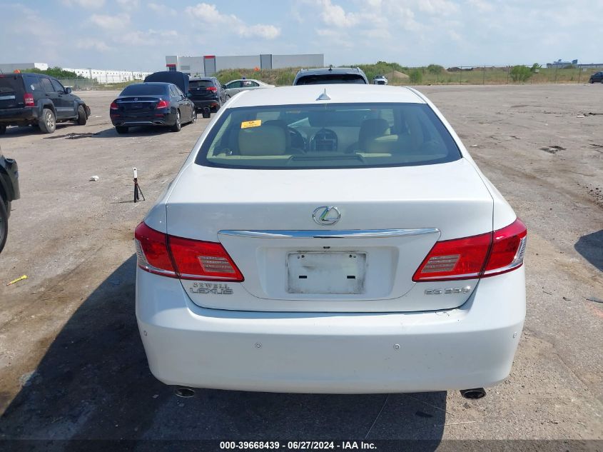 2010 Lexus Es 350 VIN: JTHBK1EG4A2365364 Lot: 39668439