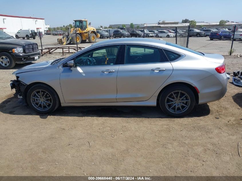 2016 Chrysler 200 Limited VIN: 1C3CCCAB6GN154767 Lot: 39668440