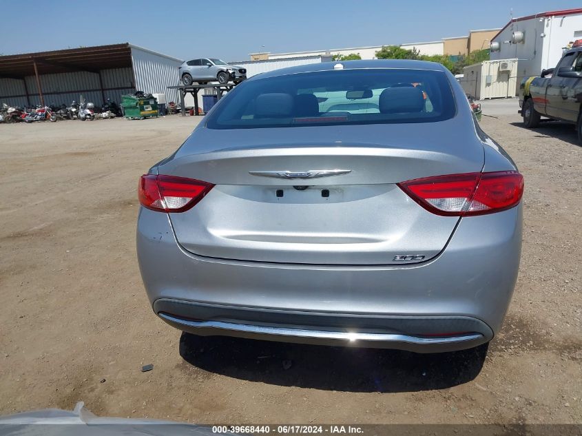 2016 Chrysler 200 Limited VIN: 1C3CCCAB6GN154767 Lot: 39668440