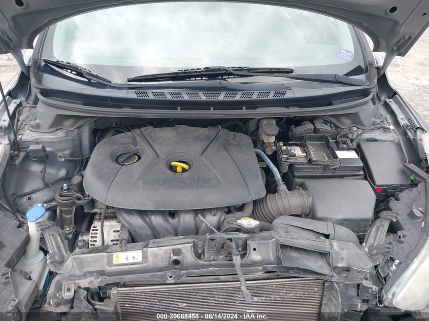 2013 Hyundai Elantra Gls VIN: 5NPDH4AE0DH396452 Lot: 39668458