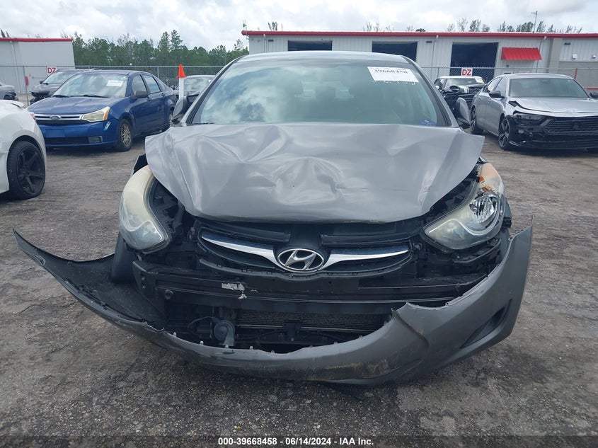 2013 Hyundai Elantra Gls VIN: 5NPDH4AE0DH396452 Lot: 39668458