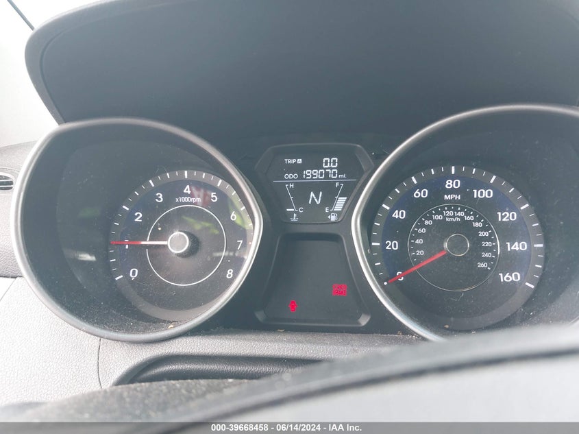 2013 Hyundai Elantra Gls VIN: 5NPDH4AE0DH396452 Lot: 39668458