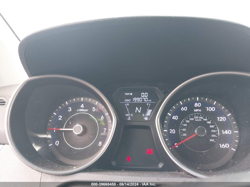 2013 Hyundai Elantra Gls VIN: 5NPDH4AE0DH396452 Lot: 39668458