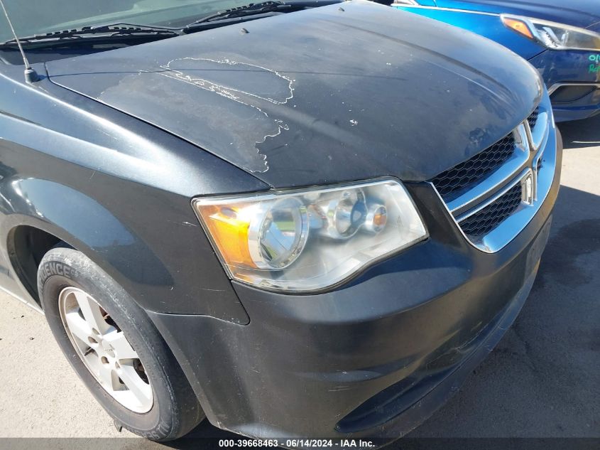 2012 Dodge Grand Caravan Sxt VIN: 2C4RDGCGXCR198805 Lot: 39668463