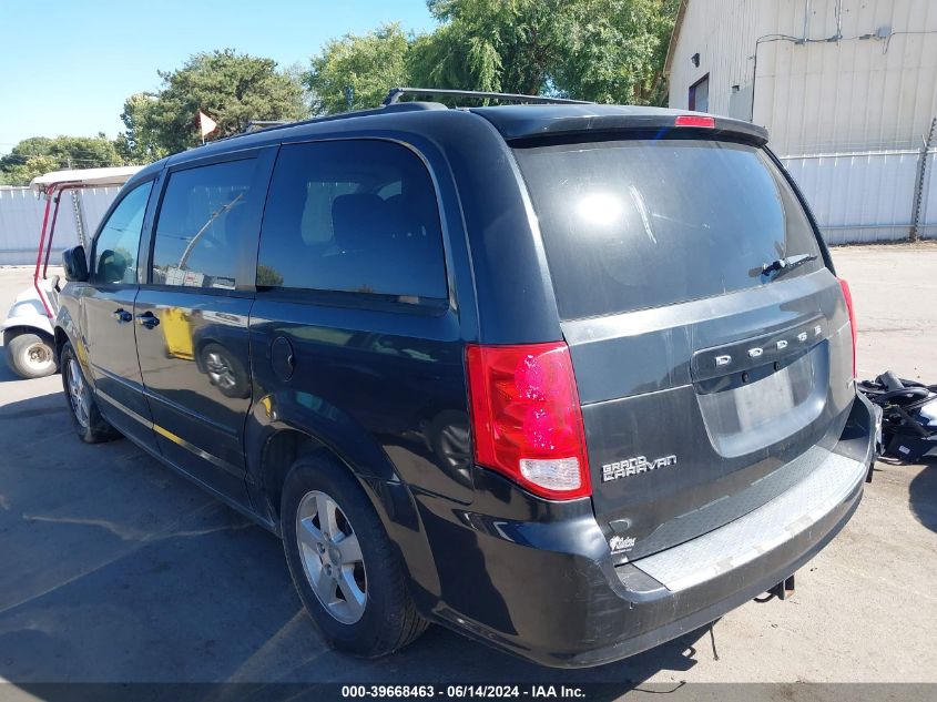 2012 Dodge Grand Caravan Sxt VIN: 2C4RDGCGXCR198805 Lot: 39668463