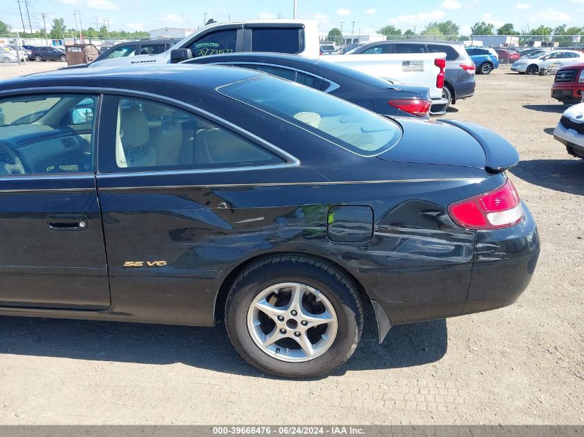 1999 Toyota Camry Solara Se V6 VIN: 2T1CF22P5XC203953 Lot: 39668476