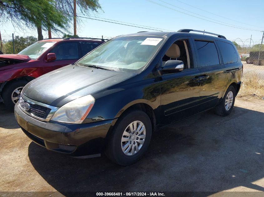 2012 Kia Sedona Lx VIN: KNDMG4C77C6494372 Lot: 39668481