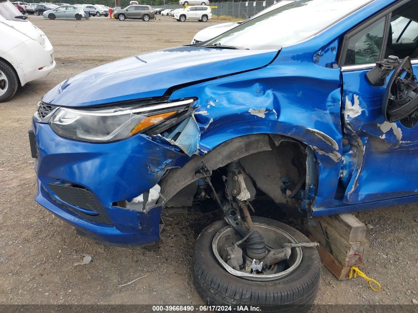 2017 Chevrolet Cruze Lt Auto VIN: 1G1BH5SE8H7262142 Lot: 39668490