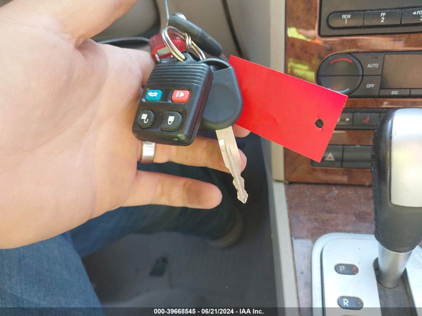 2007 Ford Five Hundred Limited VIN: 1FAHP25117G120599 Lot: 39668545