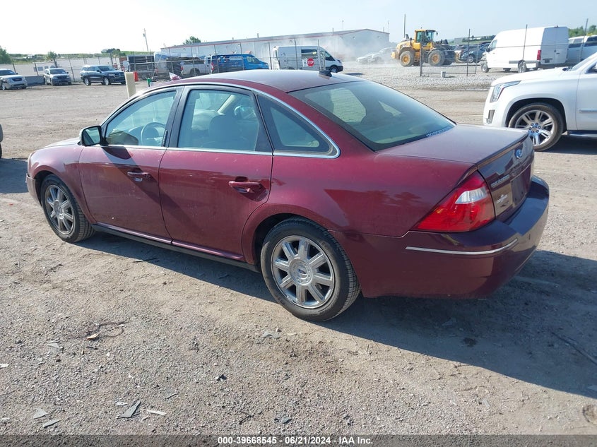 2007 Ford Five Hundred Limited VIN: 1FAHP25117G120599 Lot: 39668545