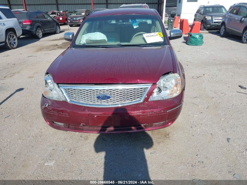 2007 Ford Five Hundred Limited VIN: 1FAHP25117G120599 Lot: 39668545
