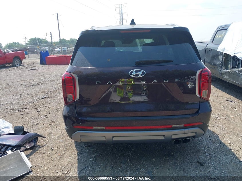 KM8R5DGE6PU571539 2023 Hyundai Palisade Limited
