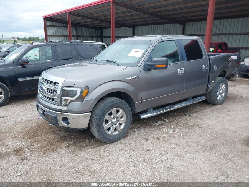 2013 Ford F-150 Supercrew VIN: 1FTFW1CF0DFA58109 Lot: 39668554