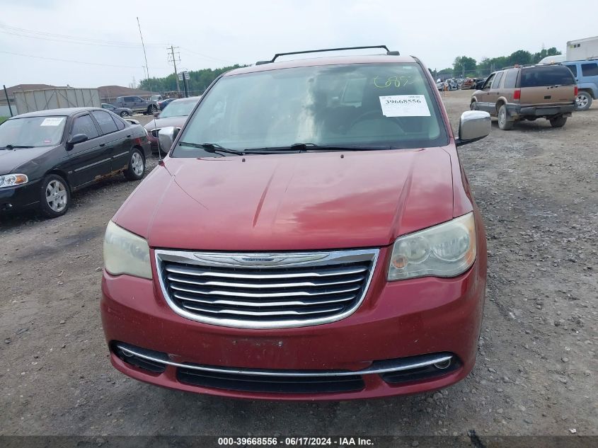 2012 Chrysler Town & Country Touring VIN: 2C4RC1BG9CR189109 Lot: 39668556