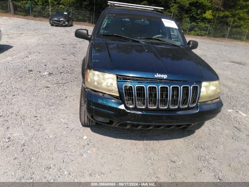 2002 Jeep Grand Cherokee Limited VIN: 1J8GX58NX2C314451 Lot: 39668565