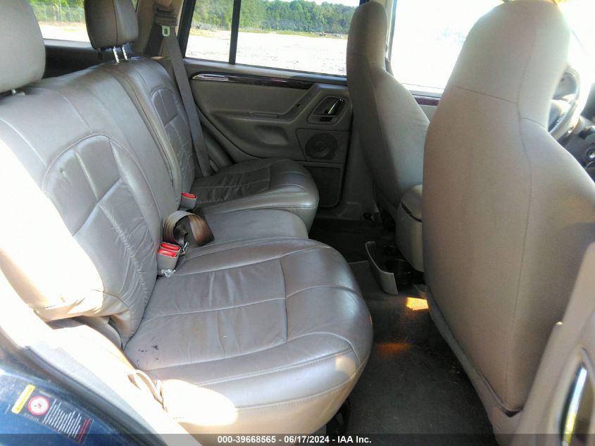 2002 Jeep Grand Cherokee Limited VIN: 1J8GX58NX2C314451 Lot: 39668565