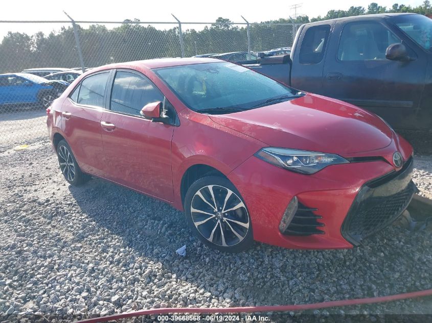 2017 Toyota Corolla Se VIN: 5YFBURHE9HP652683 Lot: 39668568