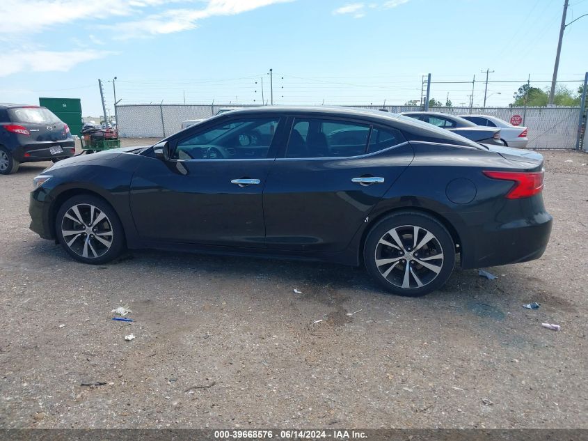 2018 Nissan Maxima 3.5 Sv VIN: 1N4AA6AP0JC384089 Lot: 39668576