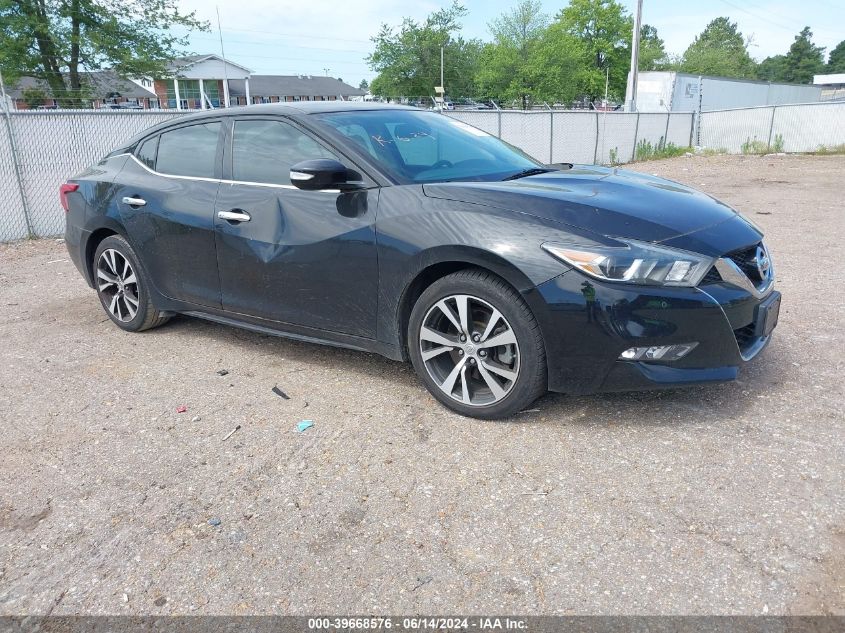 2018 Nissan Maxima 3.5 Sv VIN: 1N4AA6AP0JC384089 Lot: 39668576