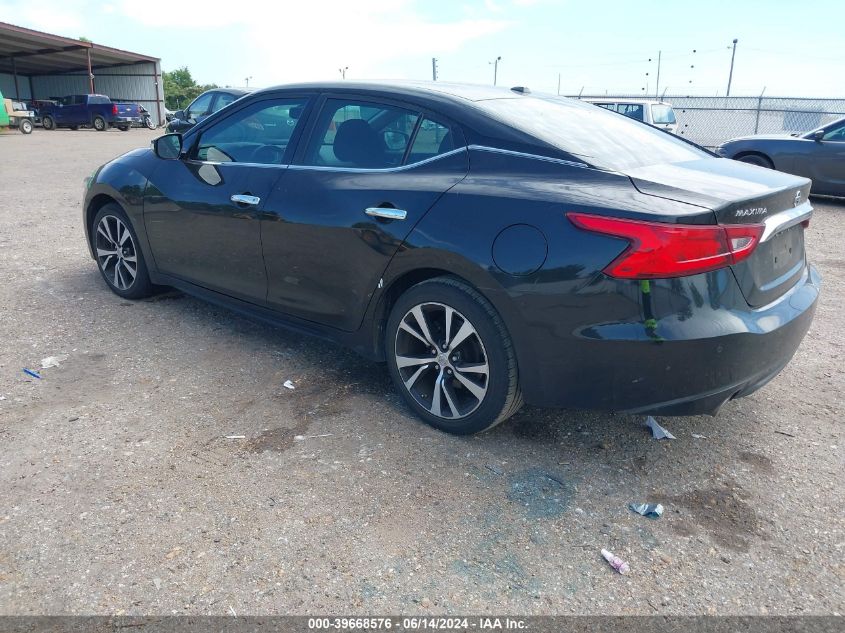 2018 Nissan Maxima 3.5 Sv VIN: 1N4AA6AP0JC384089 Lot: 39668576