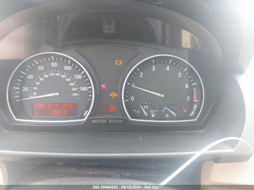 2006 BMW X3 3.0I VIN: WBXPA93486WD32231 Lot: 39668582