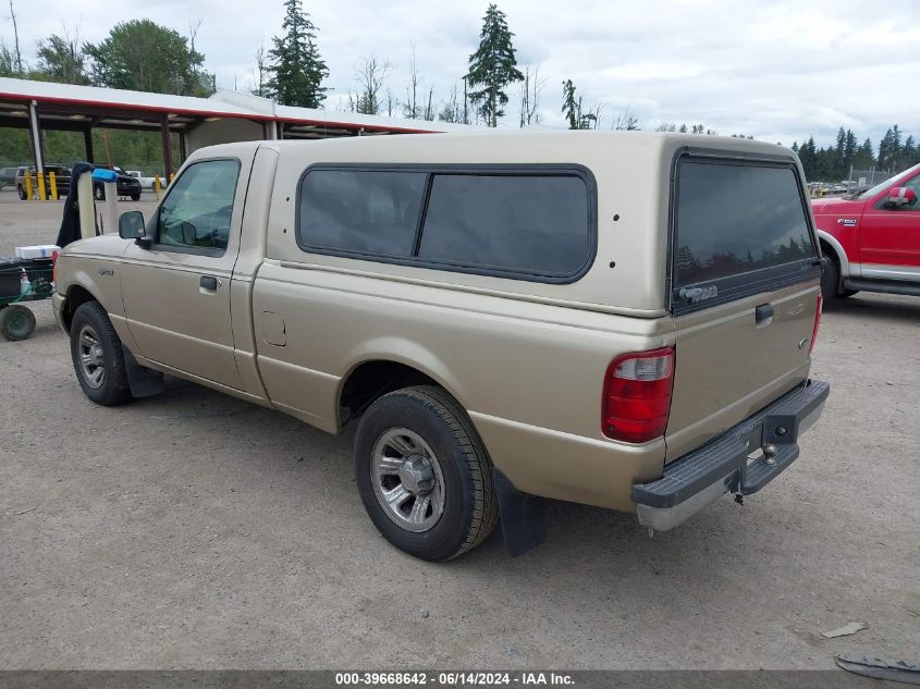 2002 Ford Ranger VIN: 1FTYR10D52PA86529 Lot: 39668642