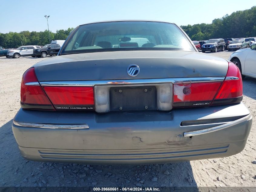 1998 Mercury Grand Marquis VIN: 2MEFM75W7WX642308 Lot: 39668661