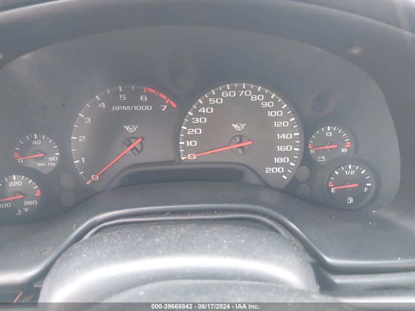 1998 Chevrolet Corvette VIN: 1G1YY32G6W5129744 Lot: 39668842