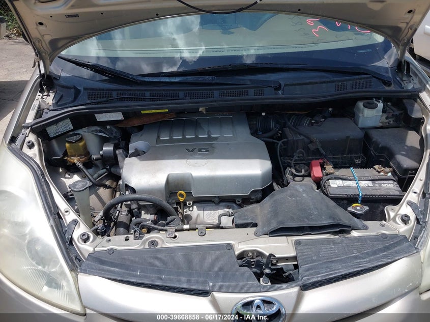 2010 Toyota Sienna Le VIN: 5TDKK4CC6AS313200 Lot: 39668858