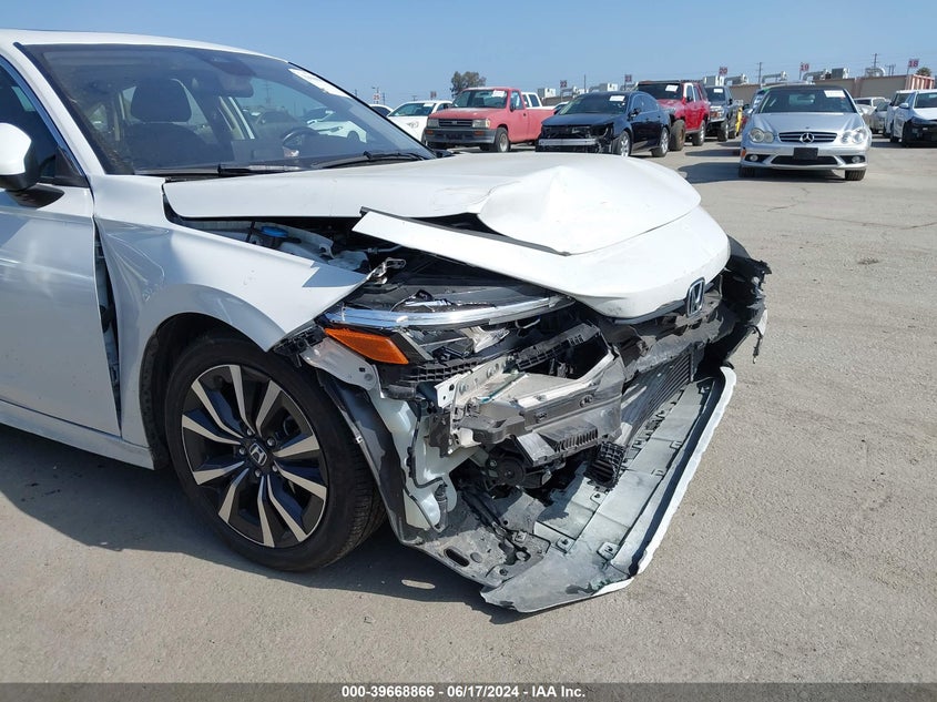 VIN JHMFE1F75NX005777 2022 HONDA CIVIC EX