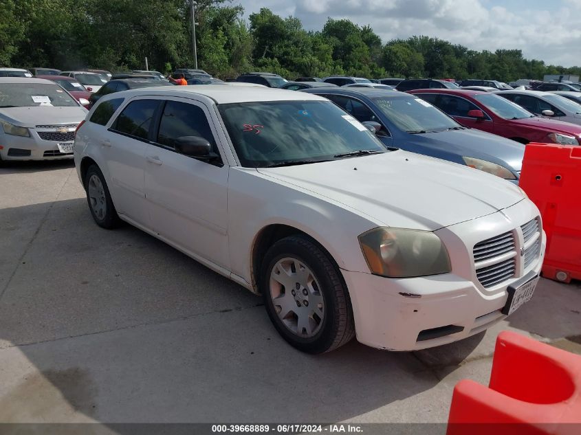 2006 Dodge Magnum VIN: 2D4FV47TX6H182574 Lot: 39668889