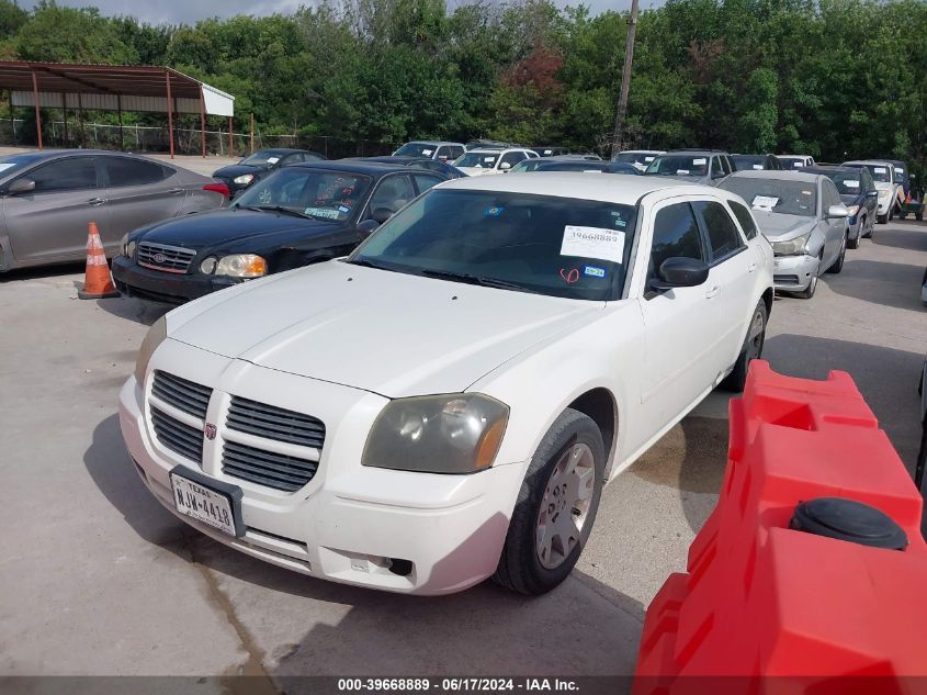 2006 Dodge Magnum VIN: 2D4FV47TX6H182574 Lot: 39668889