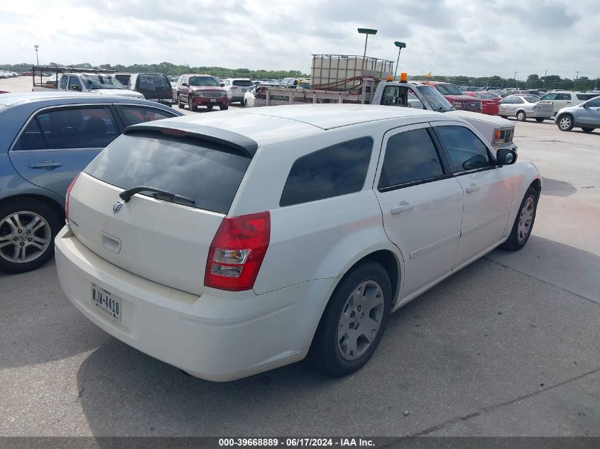 2006 Dodge Magnum VIN: 2D4FV47TX6H182574 Lot: 39668889