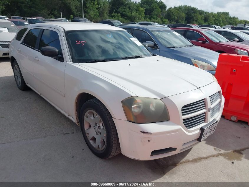 2006 Dodge Magnum VIN: 2D4FV47TX6H182574 Lot: 39668889