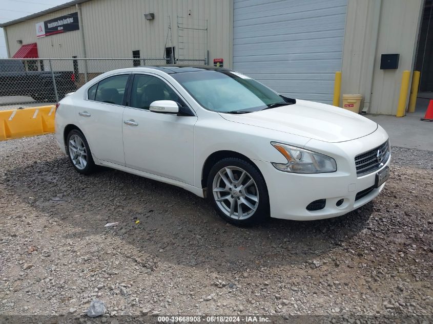 2010 Nissan Maxima 3.5 Sv VIN: 1N4AA5AP9AC874038 Lot: 39668908