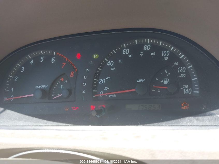 2004 Toyota Camry Xle V6 VIN: 4T1BF30K24U081457 Lot: 39668939