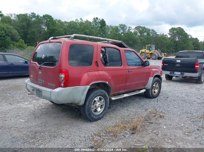 2001 Nissan Xterra Xe-V6 VIN: 5N1ED28T61C536239 Lot: 39668942