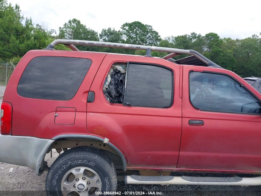 2001 Nissan Xterra Xe-V6 VIN: 5N1ED28T61C536239 Lot: 39668942