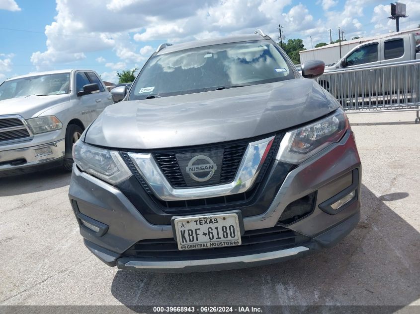 2017 Nissan Rogue Sv VIN: KNMAT2MT6HP610791 Lot: 39668943