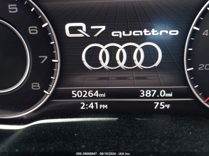 WA1LAAF78HD040135 2017 Audi Q7 3.0T Premium