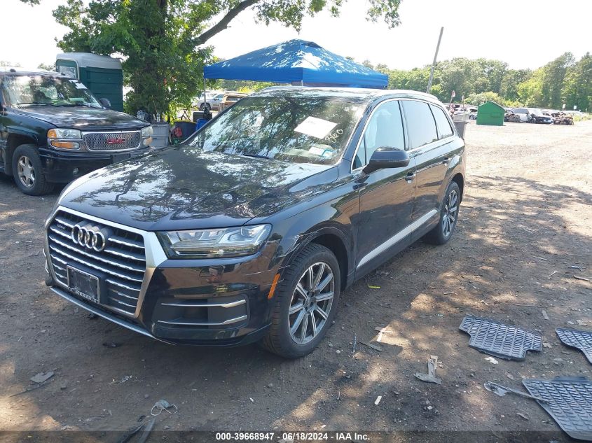 2017 Audi Q7 3.0T Premium VIN: WA1LAAF78HD040135 Lot: 39668947